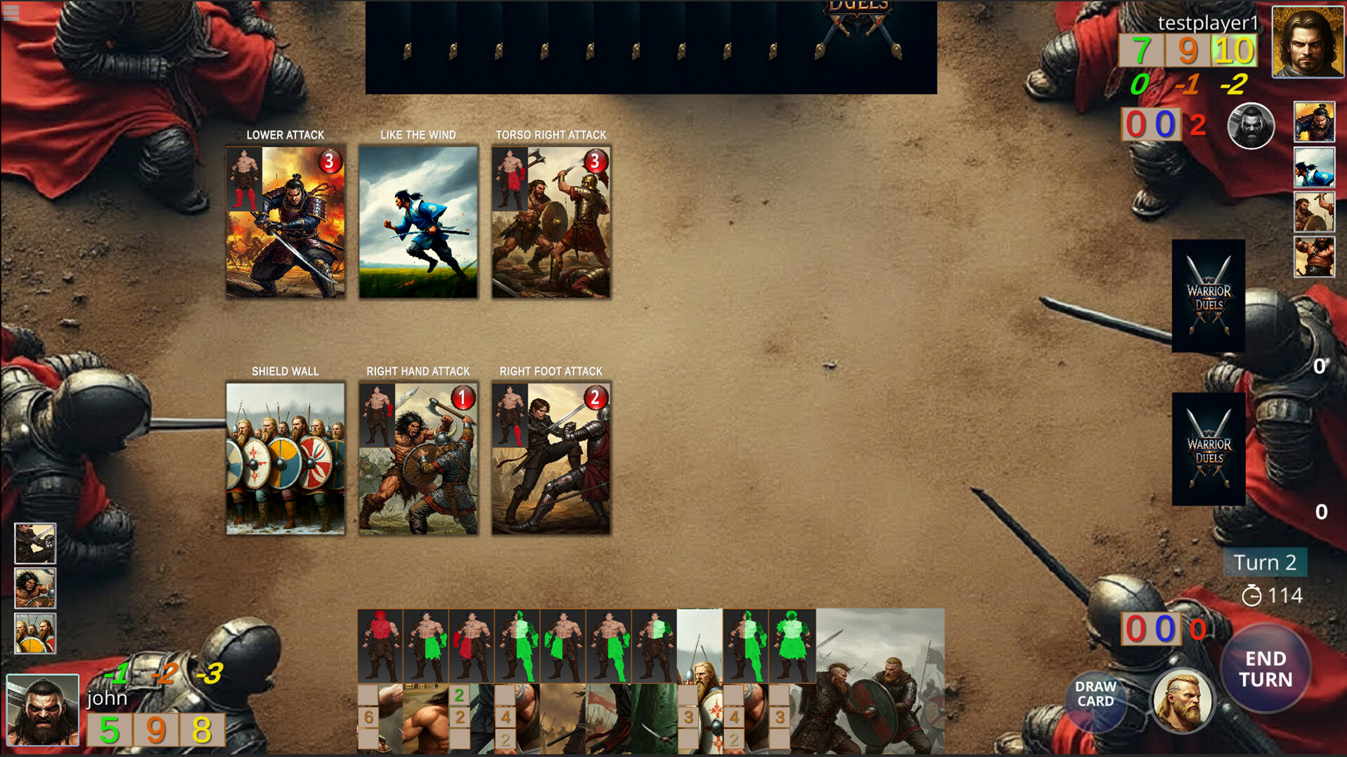 Warrior Duels screenshot #1