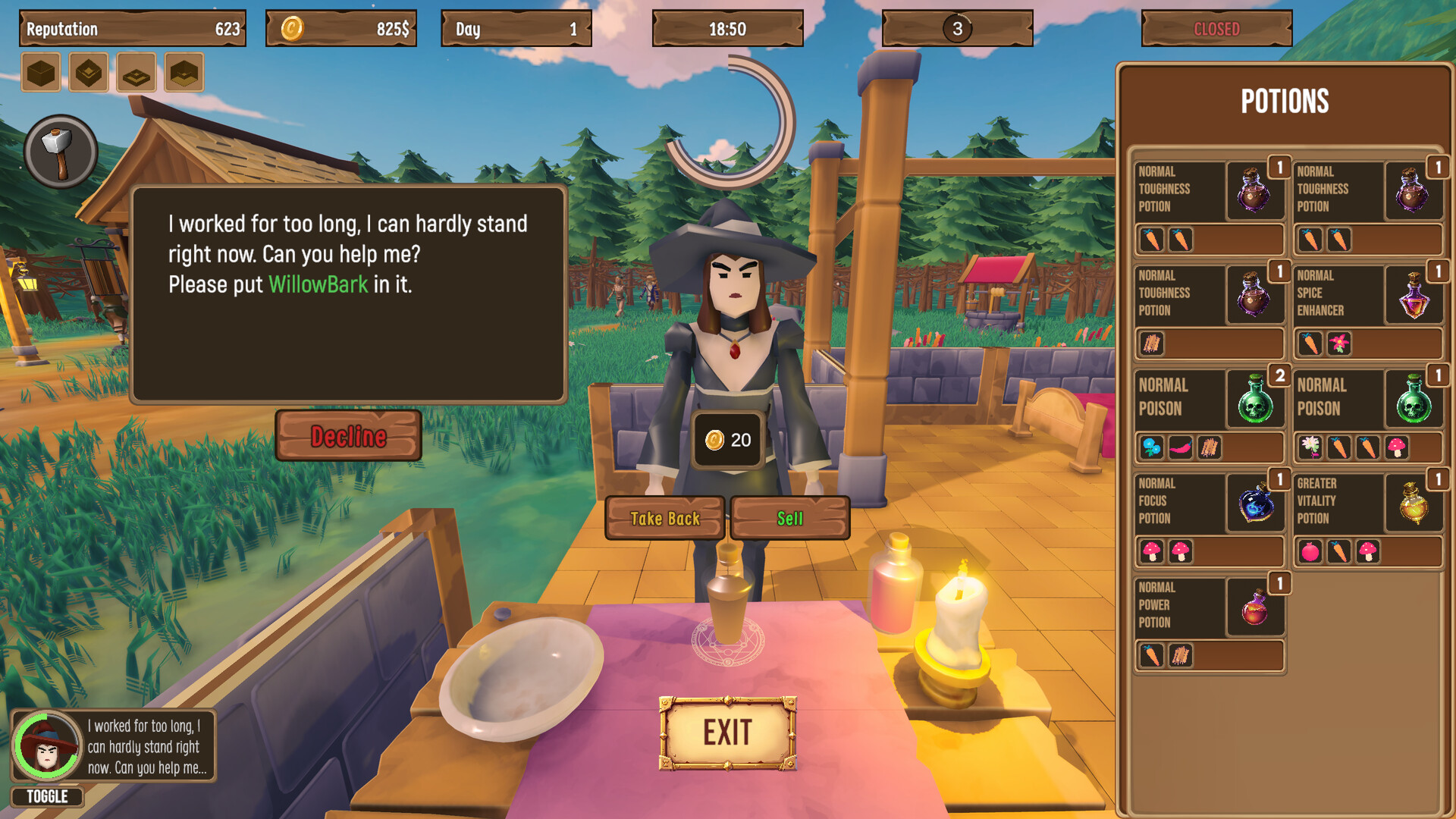 Penny for Your Potion screenshot 1