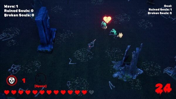 Broken Scary Skeleton screenshot 3