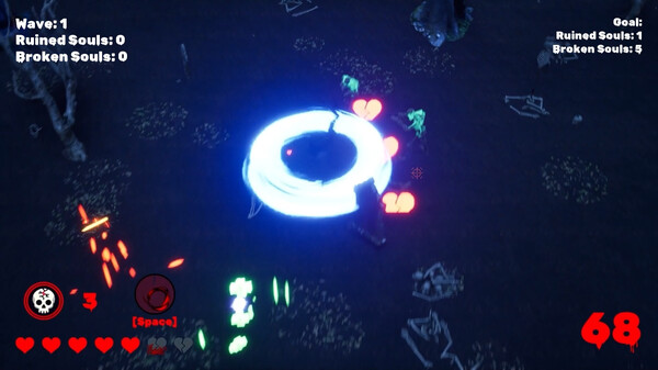 Broken Scary Skeleton screenshot 1