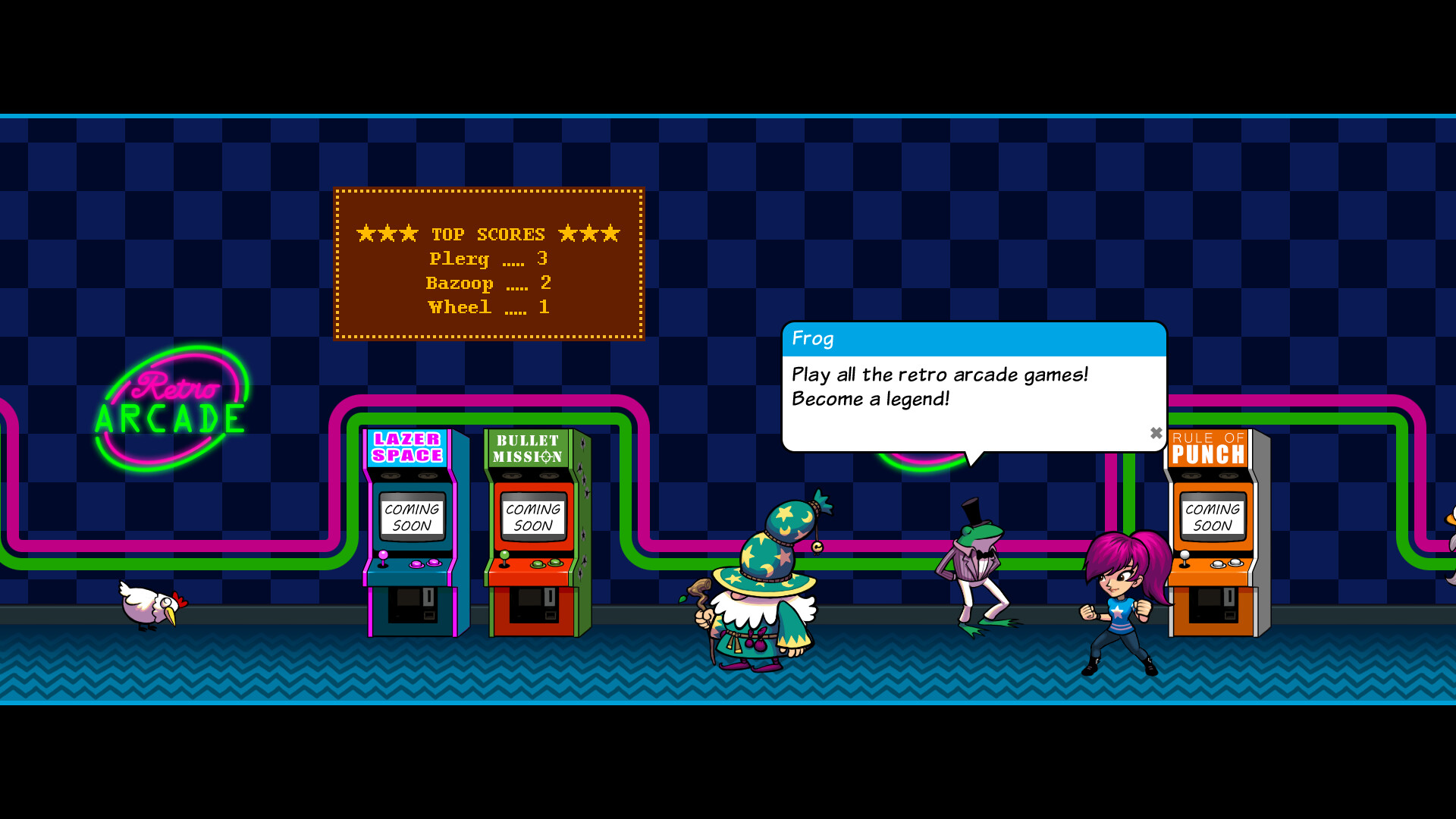 Izzy's Arcade screenshot #2
