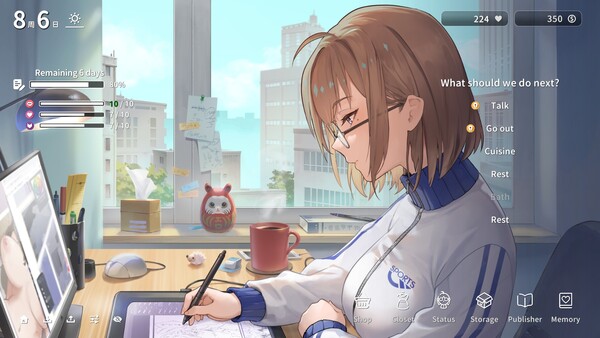 與色情漫畫家的同居生活 — 1