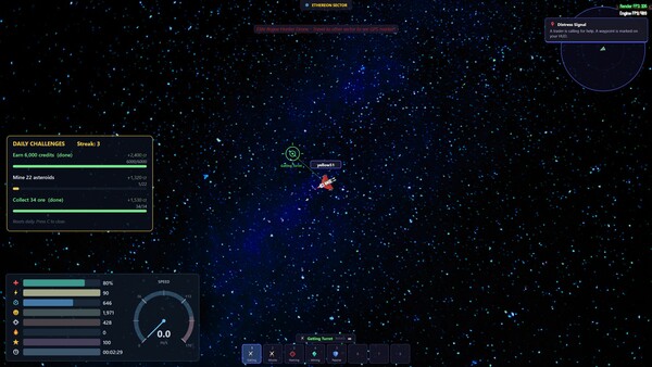 Скриншот 1 из игры Galactic Prospectors
