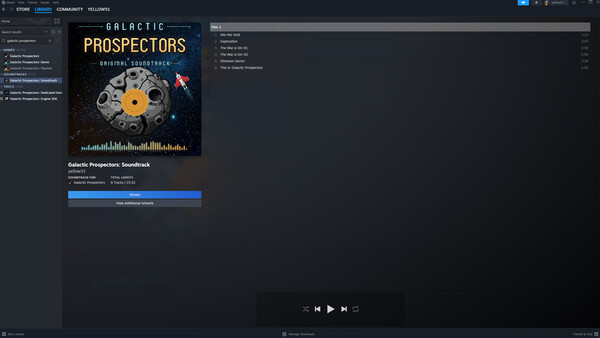 Galactic Prospectors: Soundtrack screenshot 1
