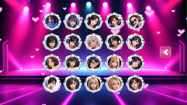 Screenshot z Waifu Love - My Idol Love DLC