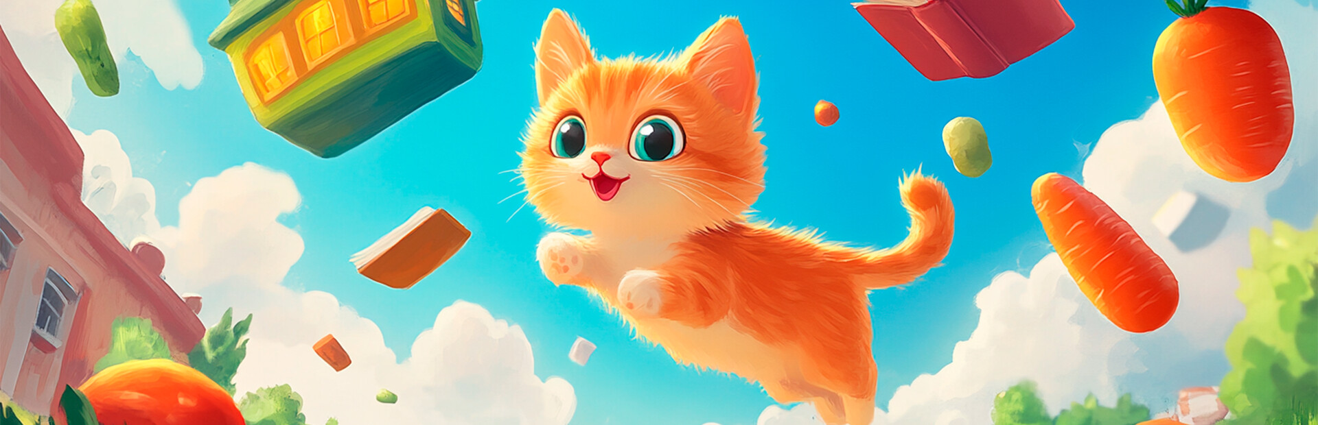 Cat Tag Jump Only UP