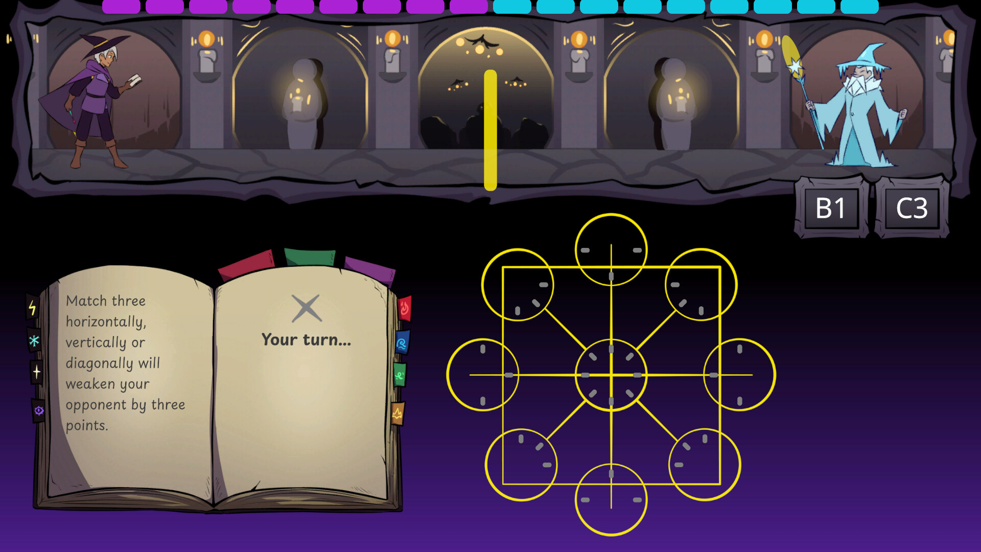 Twist-tac-toe screenshot #1