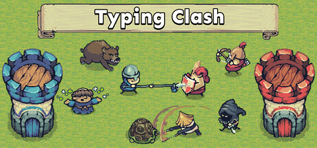 Typing Clash — Steam header