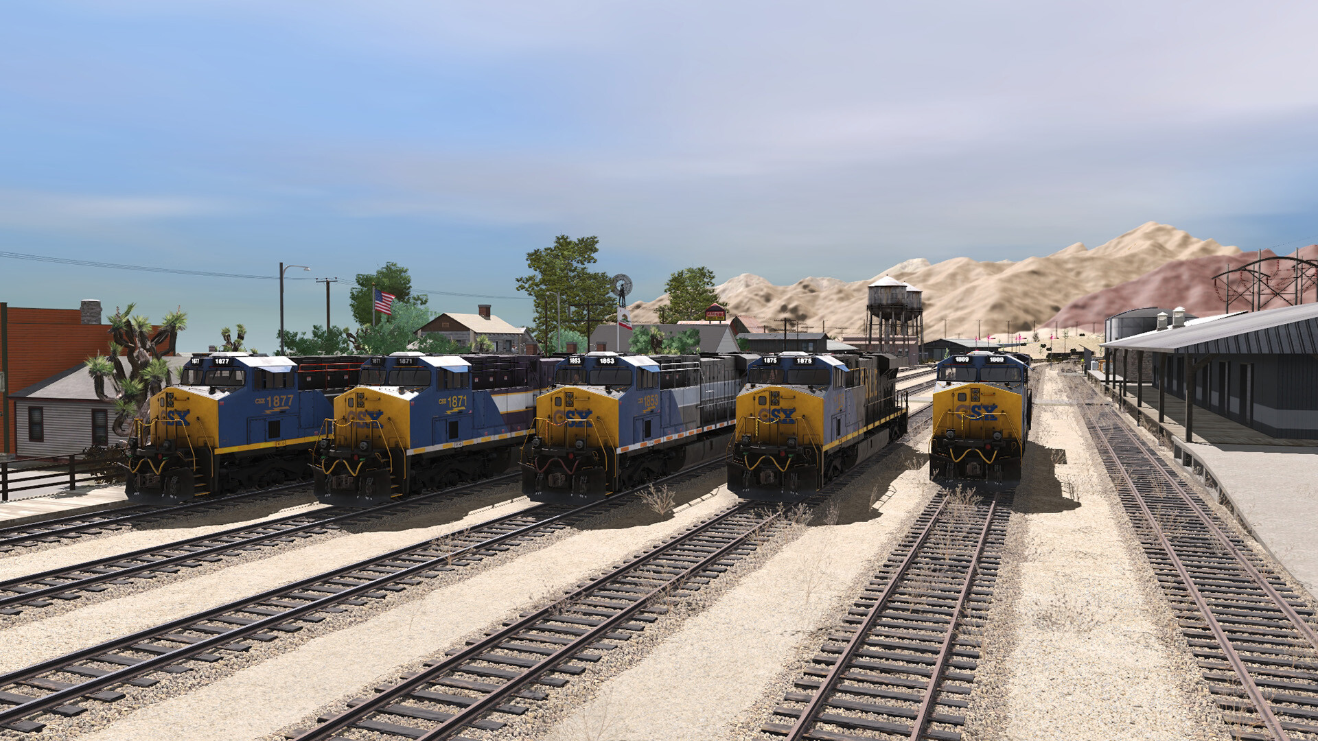 #6. Trainz 2022 DLC - Pro Train: CSX Heritage Loco Bundle 2 (Steam) โดย: N3V Games