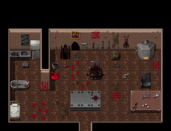 RPG Maker VX Ace - Frontier Works: Horror Interior Tiles Featured Screenshot #1