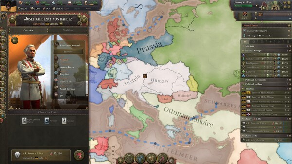 Victoria 3: National Awakening Immersion Pack (DLC) (Steam) screenshot 8