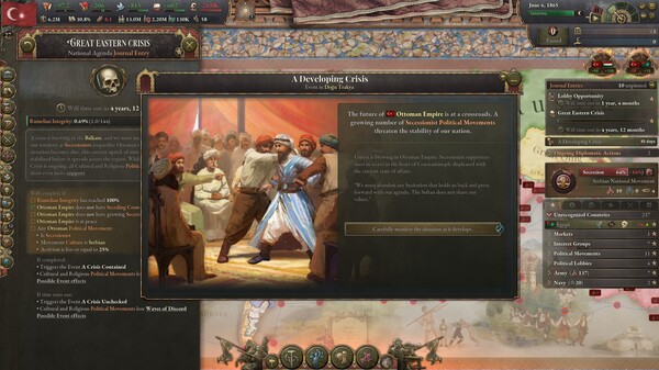 Victoria 3: National Awakening Immersion Pack (DLC) (Steam) screenshot 12