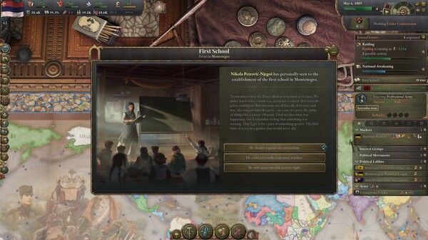 Victoria 3: National Awakening Immersion Pack (DLC) (Steam) screenshot 10