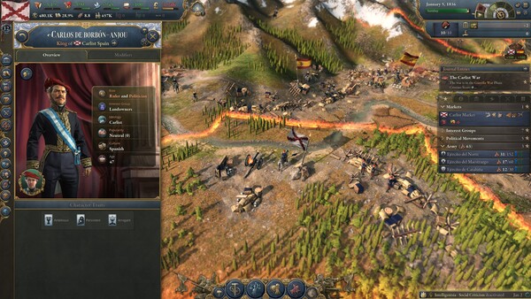 Victoria 3: Iberian Twilight Immersion Pack — скриншот 3