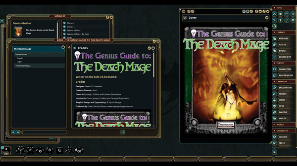 Fantasy Grounds - The Genius Guide to the Death Mage