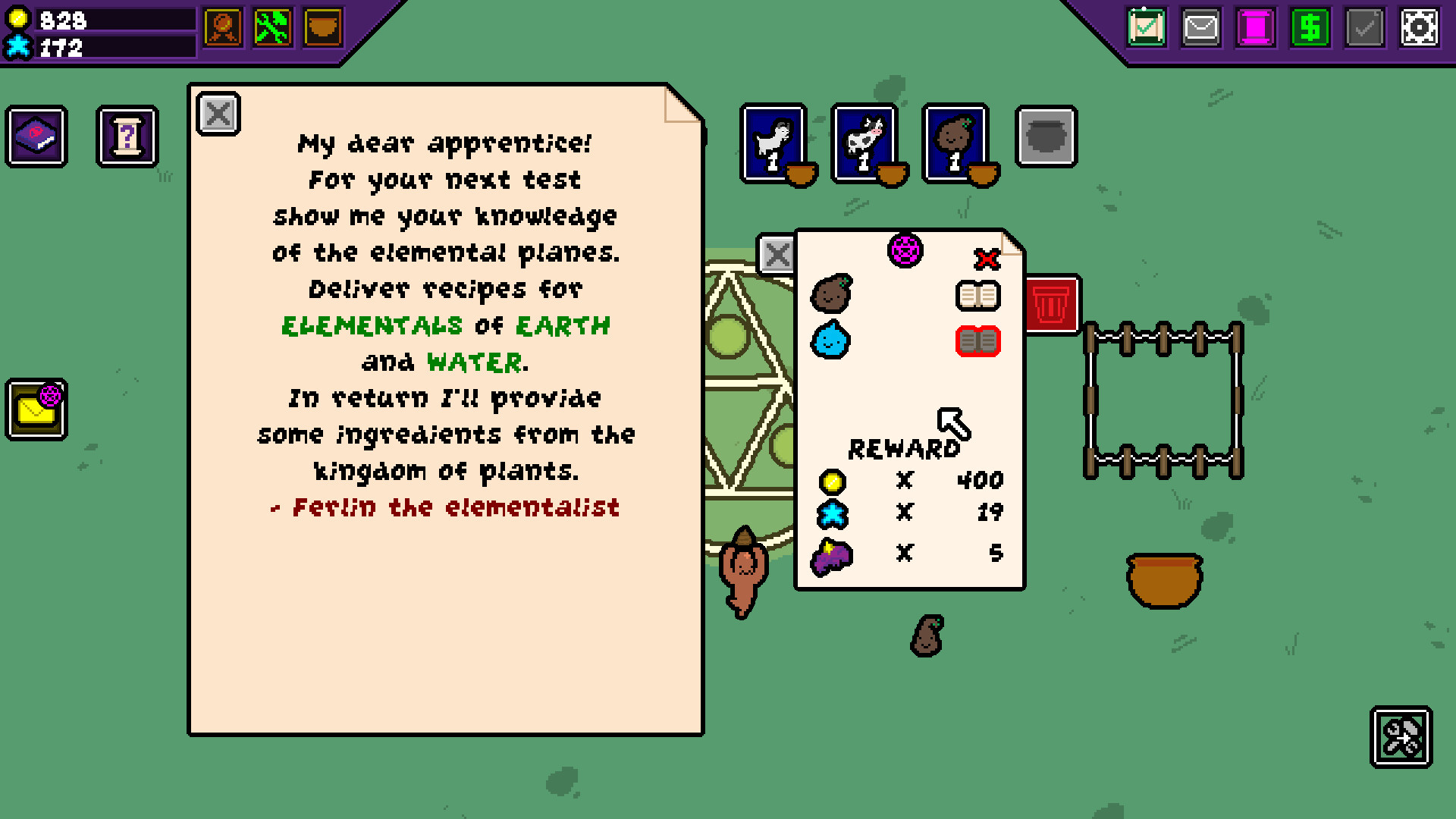 Summoner's Cookbook screenshot #4