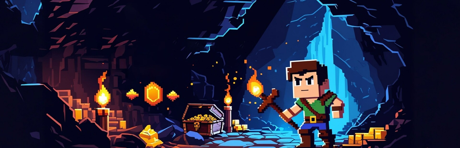 Pixel Cavern Quest