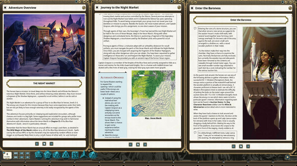 Fantasy Grounds - Blue Rose Adventure: The Night Market