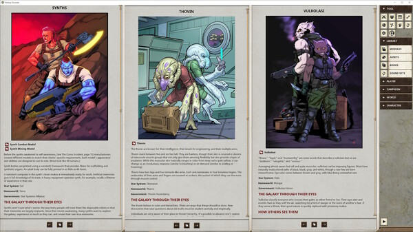 Fantasy Grounds - Starbreaker: SAINTs and Synners