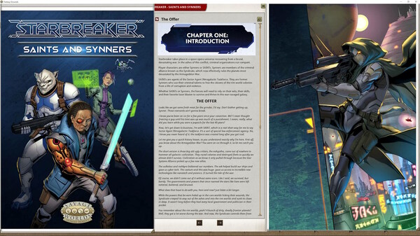 Fantasy Grounds - Starbreaker: SAINTs and Synners