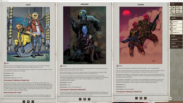 Fantasy Grounds - Starbreaker: SAINTs and Synners