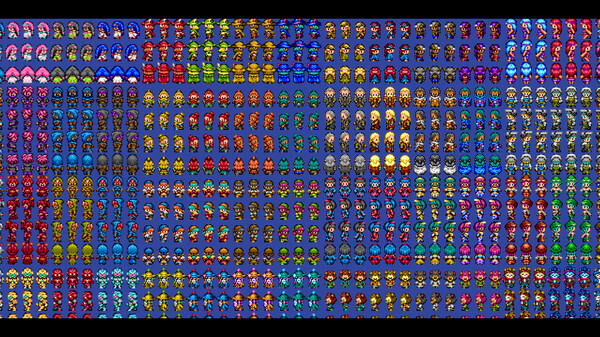 RPG Maker MZ - MEGA FANTASY Walking Actors and Faces