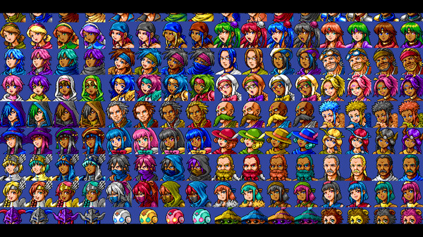 RPG Maker MZ - MEGA FANTASY Walking Actors and Faces