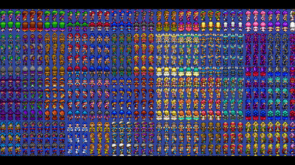 RPG Maker MZ - MEGA FANTASY Walking Actors and Faces