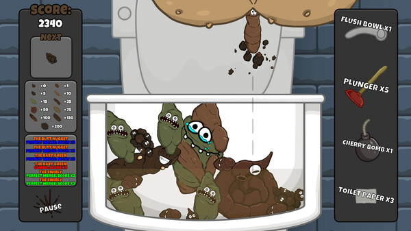 Screenshot z Turd Merge - Unleashed Screenshot z Turd Merge - Unleashed
