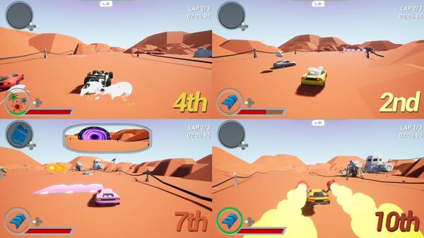Скриншот из Nitro Battle Racing