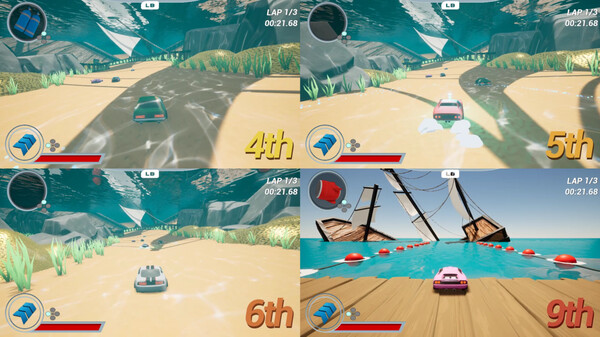 Скриншот из Nitro Battle Racing