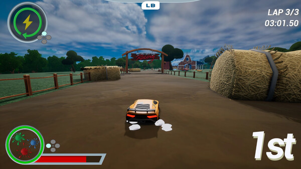 Скриншот из Nitro Battle Racing