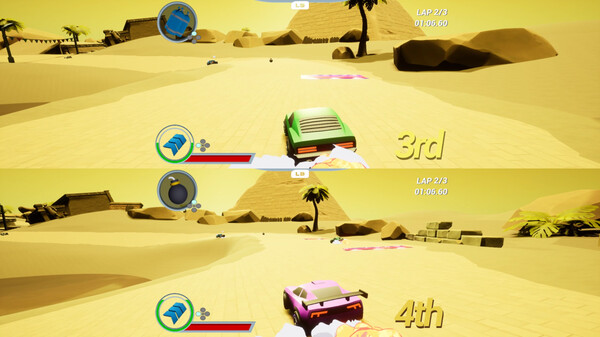 Скриншот из Nitro Battle Racing