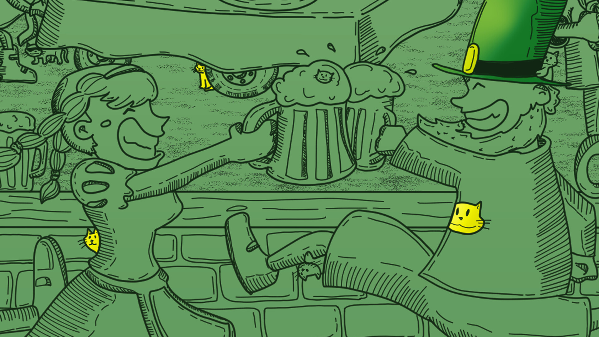 Secret Cats - St. Patrick screenshot #1