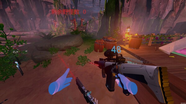 Скриншот из VR Wilderness Survival