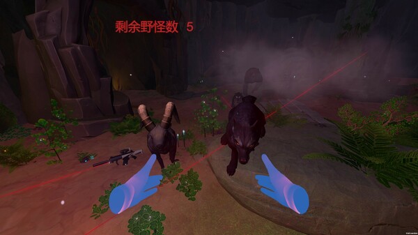 Скриншот из VR Wilderness Survival