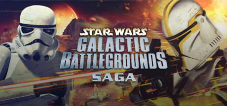 Steam header art for STAR WARS™ Galactic Battlegrounds Saga