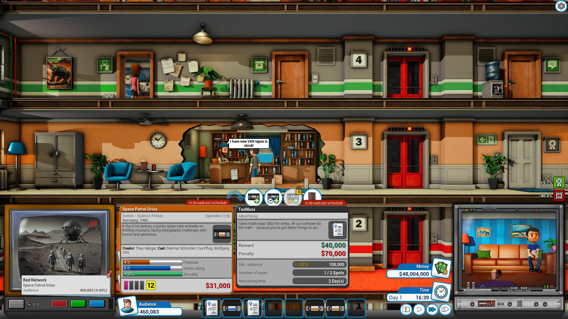 Mad Television Tycoon screenshot #4