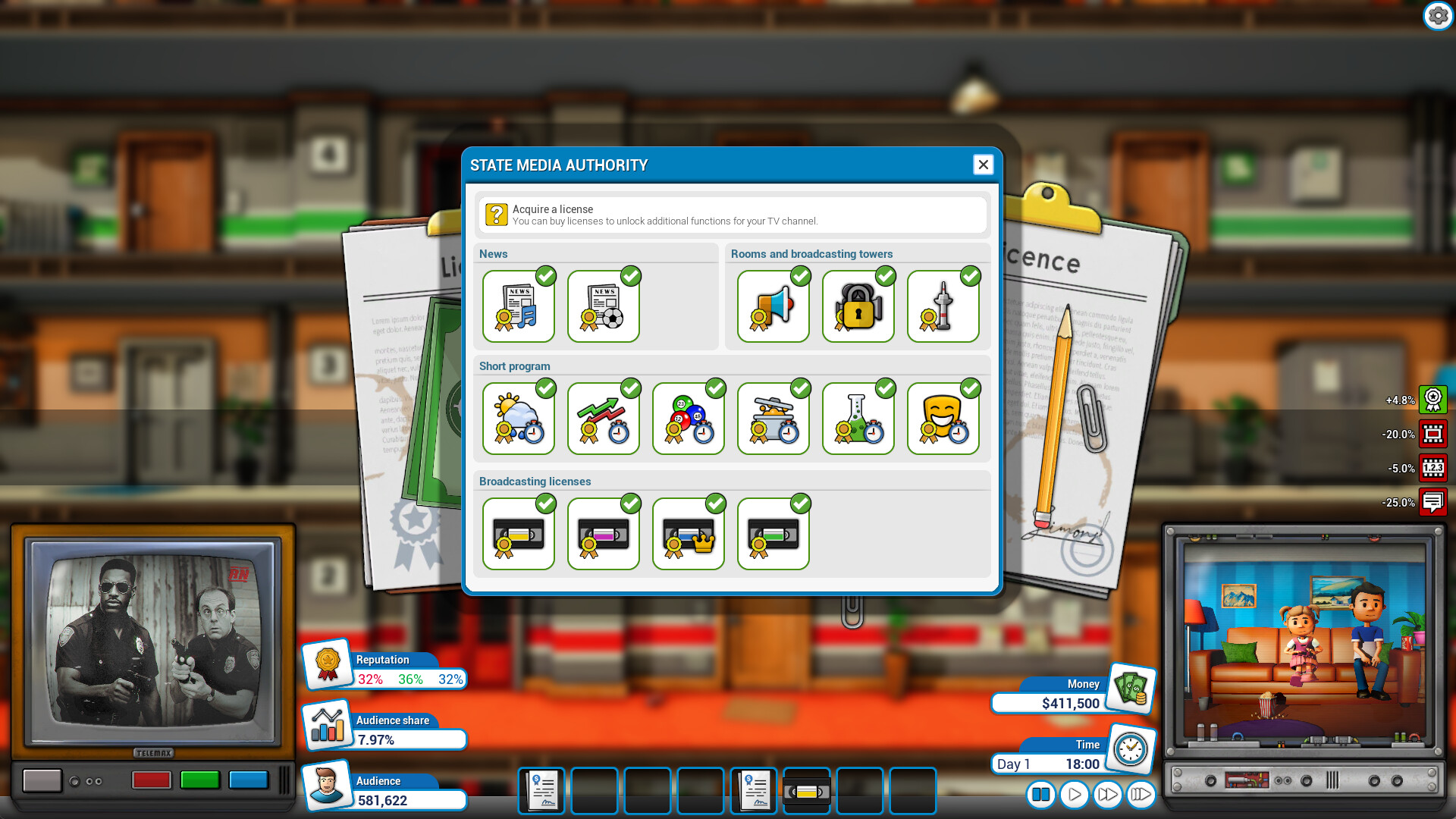 Mad Television Tycoon screenshot #14