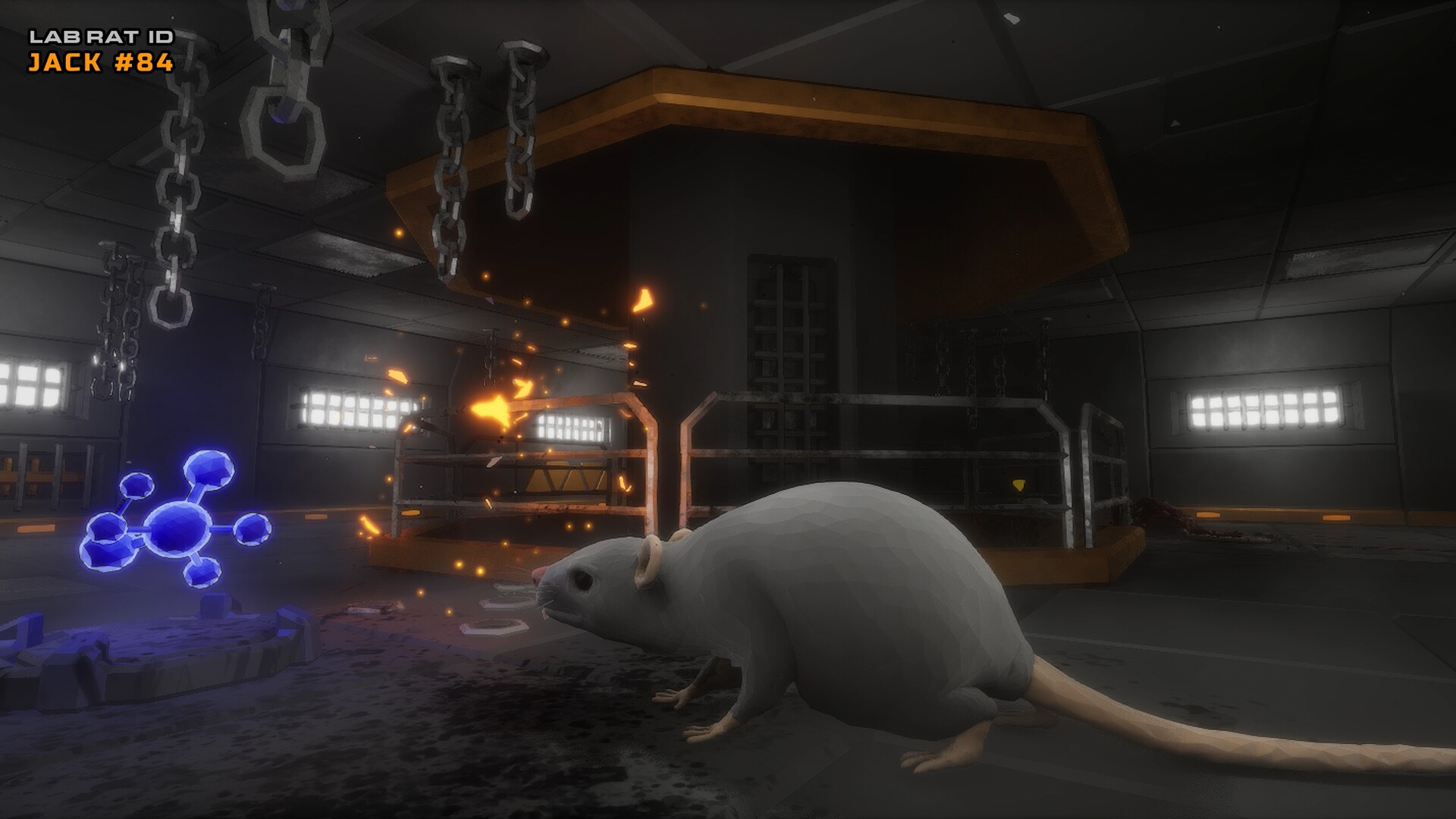 Cyber Rats atmósfera oscura