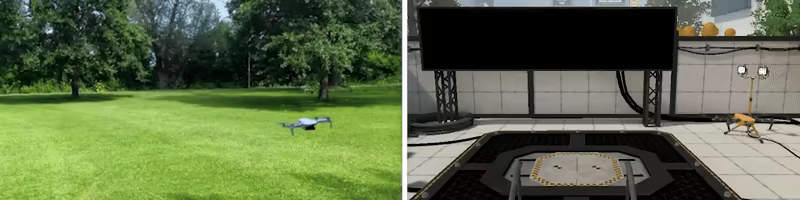 Drone Simulator VR video 2