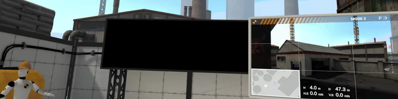 Drone Simulator VR video 1