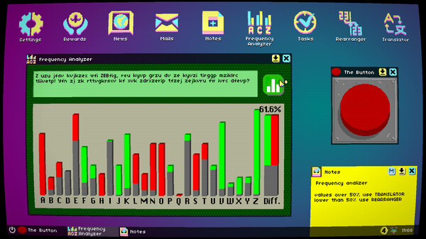 Screenshot of DECRYPTO Project