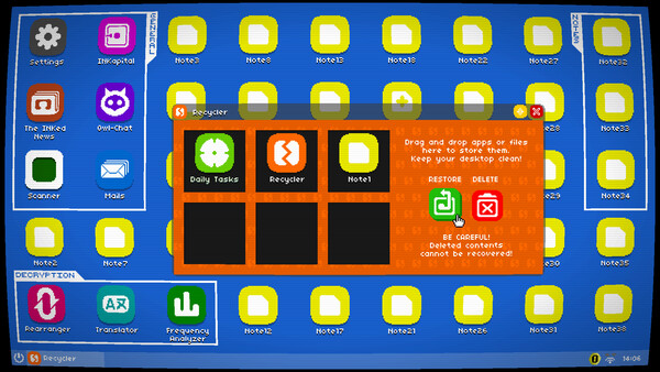 Screenshot of DECRYPTO Project