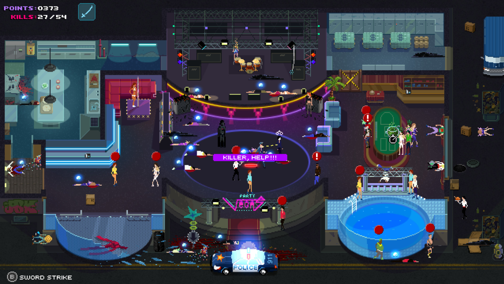 screenshot of Party Hard 8