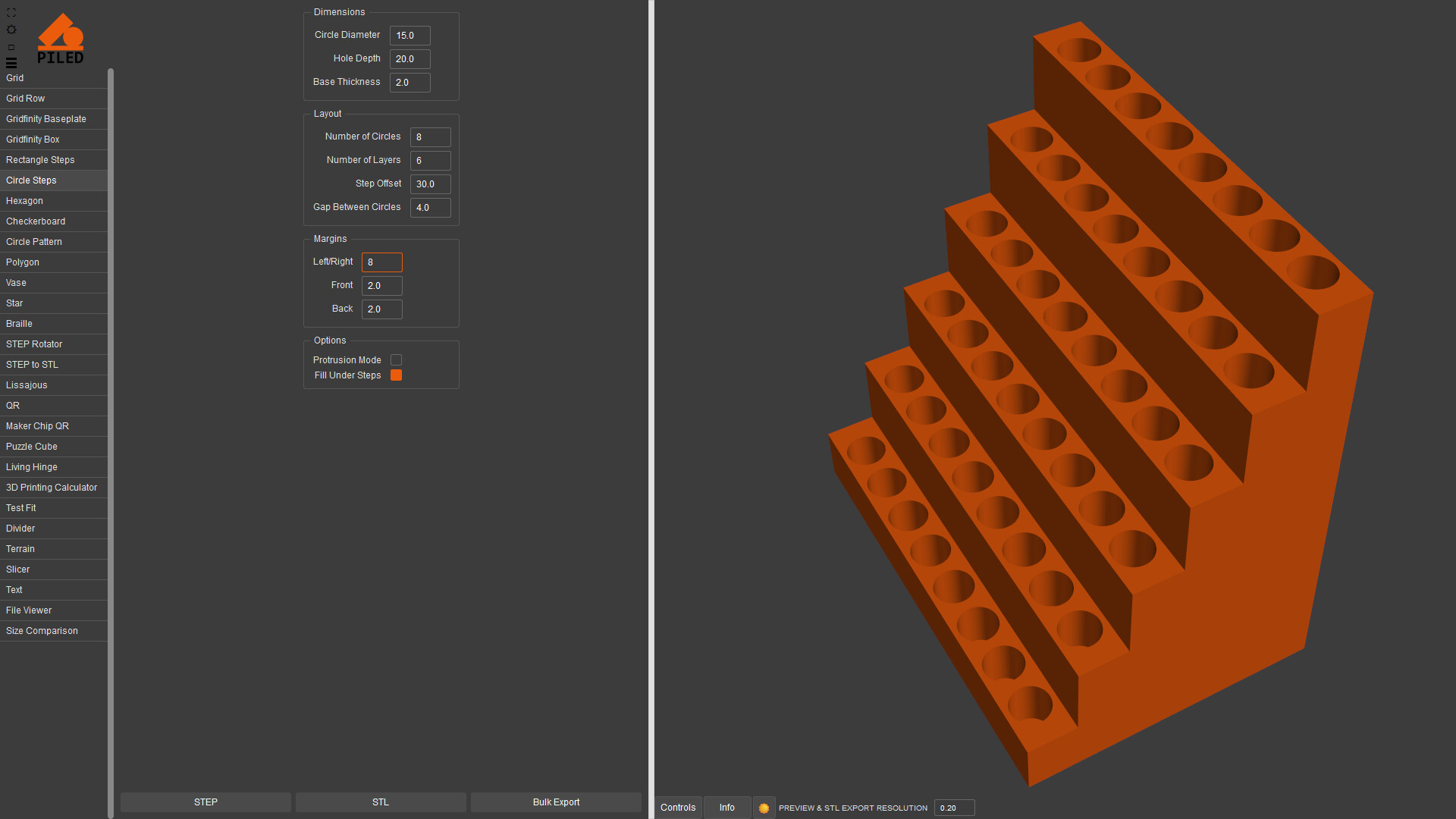 #7. PILED 3D CAD MULTI TOOL (Steam) 게시자: PILED