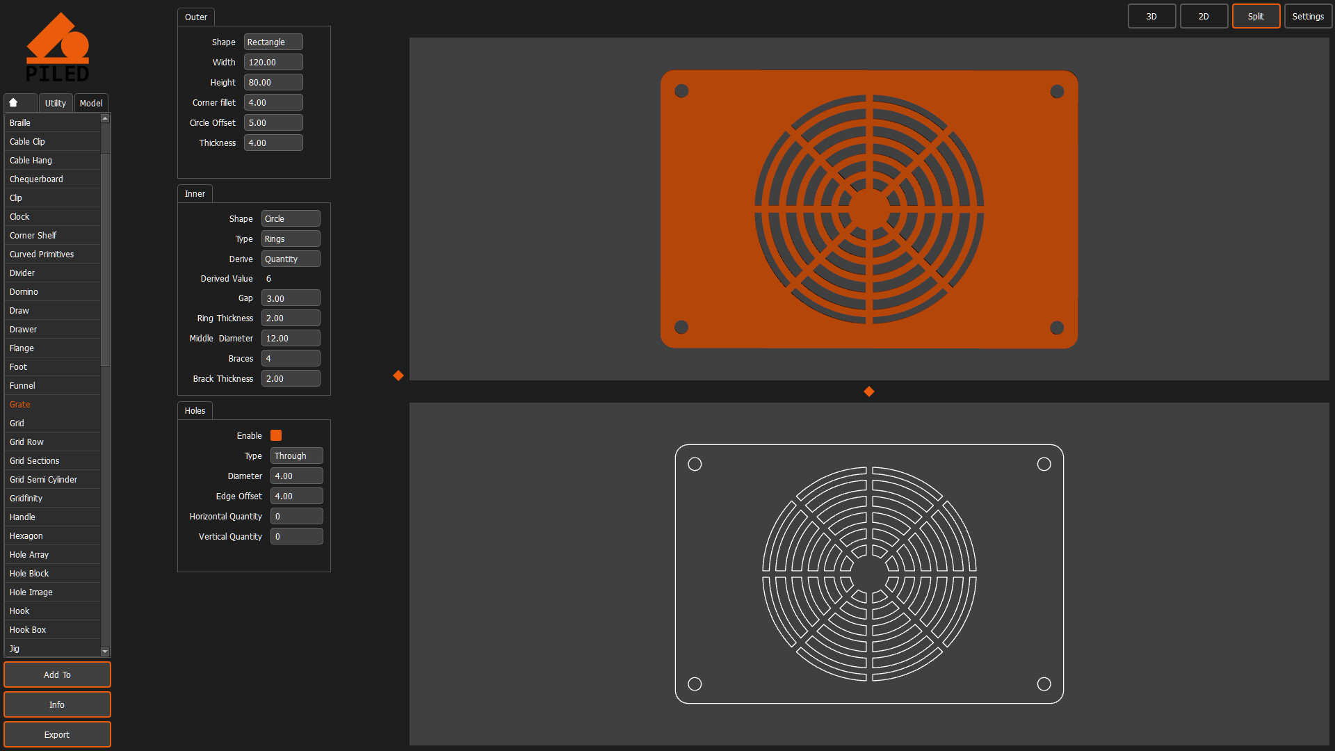 PILED 3D CAD MULTI TOOL screenshot 6