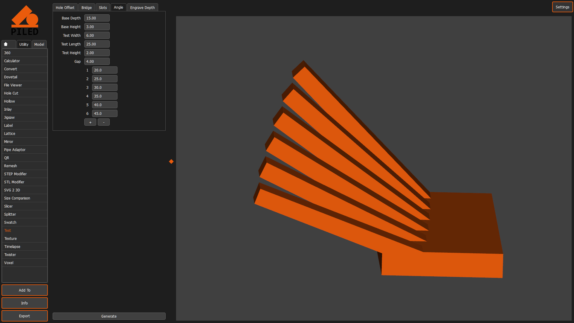 PILED 3D CAD MULTI TOOL screenshot 29