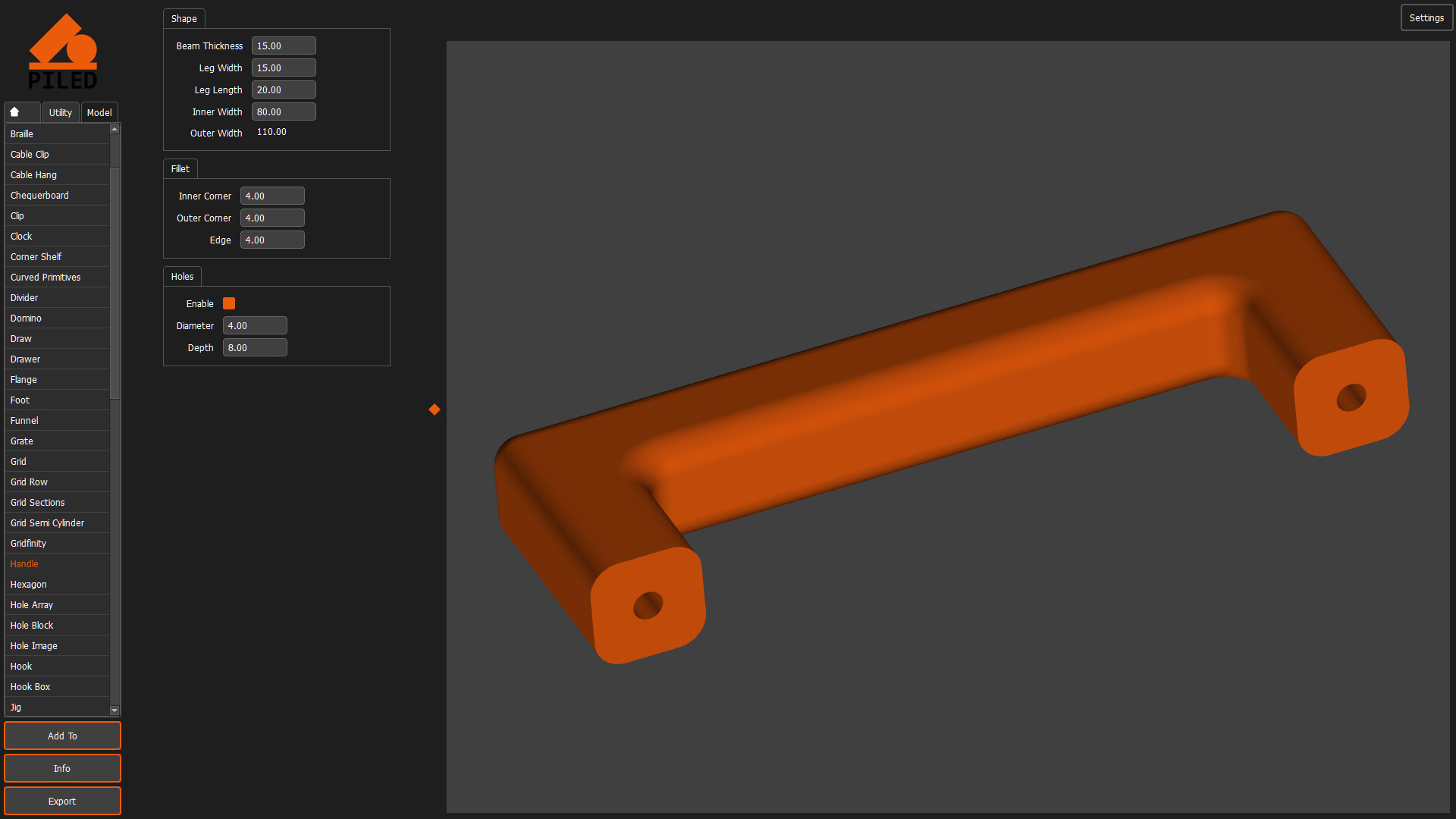 PILED 3D CAD MULTI TOOL screenshot 49