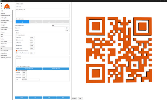 PILED 3D CAD MULTI TOOL game for Linux 1